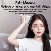 Yesido MG12 IPX7 Water-resistant Intelligent Head Massager Care Instrument(White)