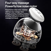 Yesido MG12 IPX7 Water-resistant Intelligent Head Massager Care Instrument(White)