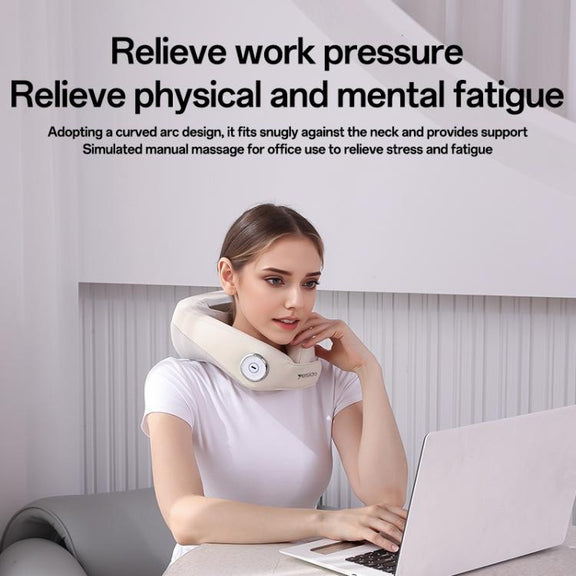 Yesido MG14 Heat Therapy Electric Neck Massager(White)