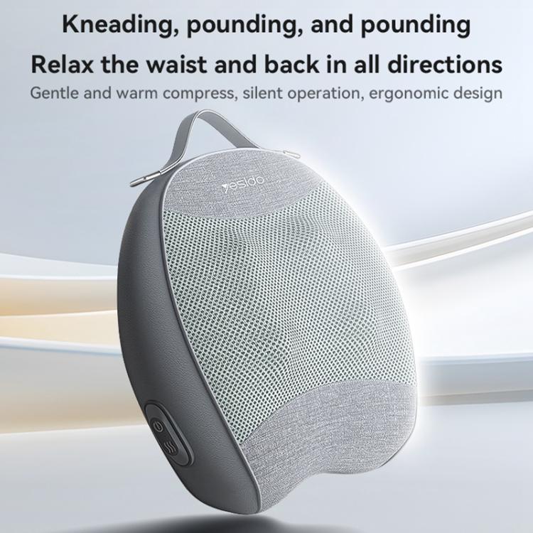 Yesido MG15 Infrared Heat Back Massager(Grey) - free shipping - PMC TechLife - Order now!