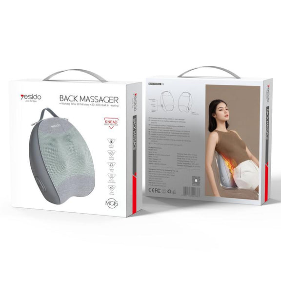 Yesido MG15 Infrared Heat Back Massager(Grey)