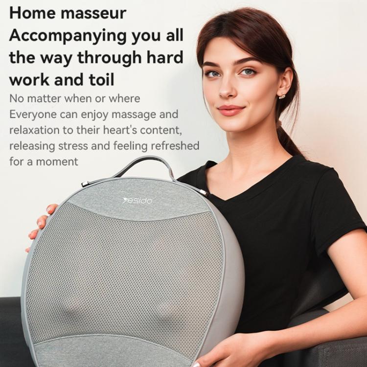 Yesido MG15 Infrared Heat Back Massager(Grey) - free shipping - PMC TechLife - Order now!