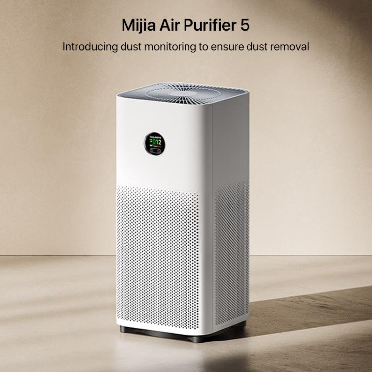 Original Xiaomi Mijia Air Purifier 5 Home Antibacterial Aldehyde Removal Purifier, US Plug(White)