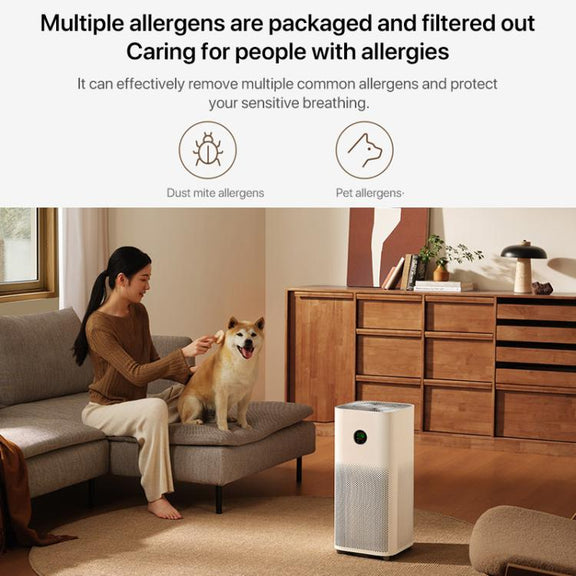 Original Xiaomi Mijia Air Purifier 5 Home Antibacterial Aldehyde Removal Purifier, US Plug(White)