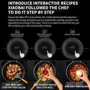Original Xiaomi Mijia Smart Ultra-thin Induction Cooker 2100W Home Induction Cooker(US Plug)