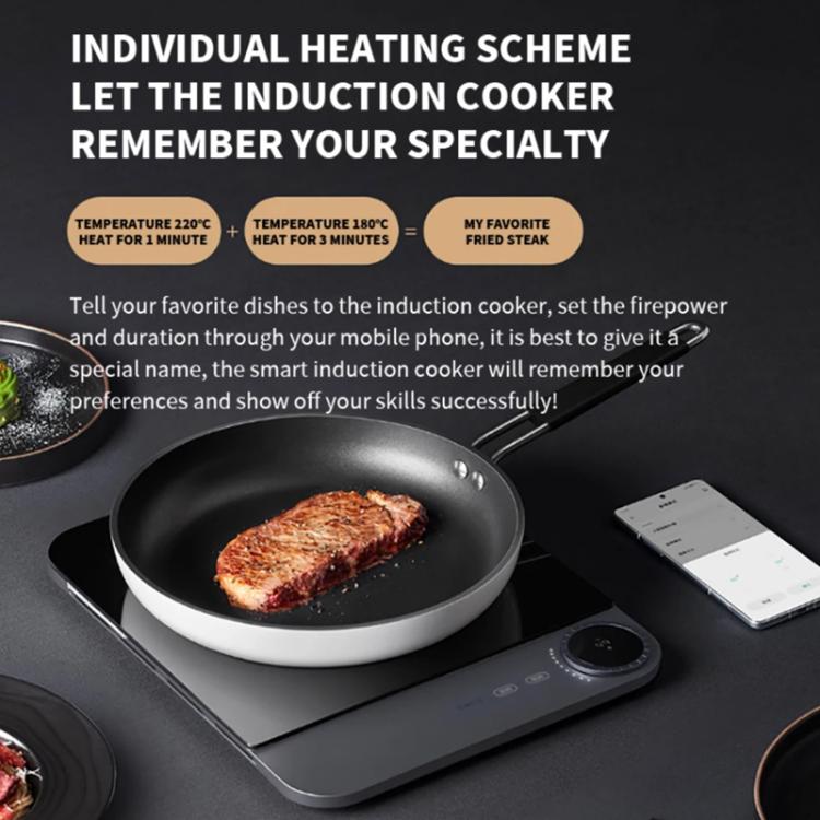 Original Xiaomi Mijia Smart Ultra-thin Induction Cooker 2100W Home Induction Cooker(US Plug) - free shipping - PMC TechLife - Order now!
