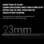 Original Xiaomi Mijia Smart Ultra-thin Induction Cooker 2100W Home Induction Cooker(US Plug)