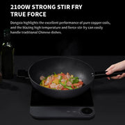 Original Xiaomi Mijia Smart Ultra-thin Induction Cooker 2100W Home Induction Cooker(US Plug)