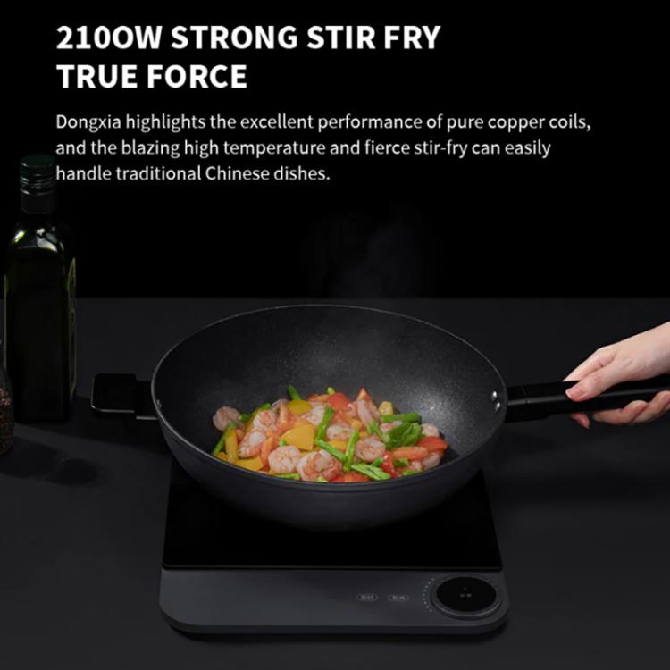 Original Xiaomi Mijia Smart Ultra-thin Induction Cooker 2100W Home Induction Cooker(US Plug)