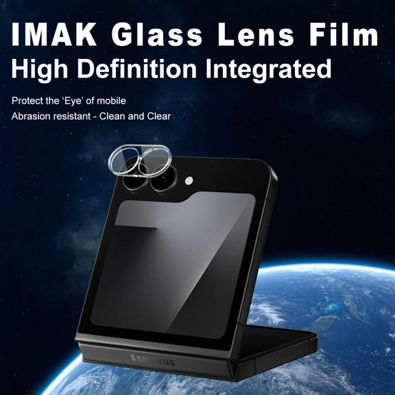 For Samsung Galaxy Z Flip7 FE imak High Definition Integrated Glass Lens Film