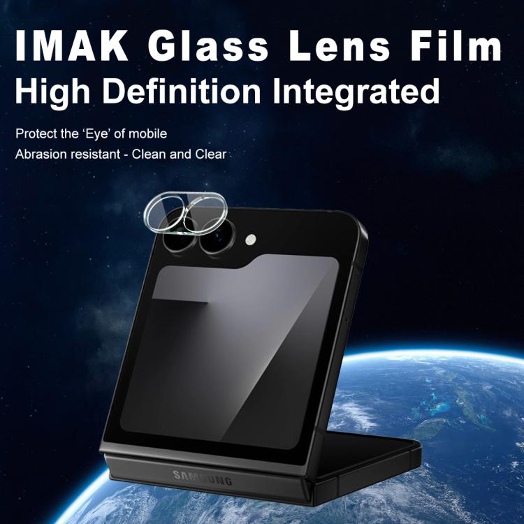 For Samsung Galaxy Z Flip7 FE imak High Definition Integrated Glass Lens Film
