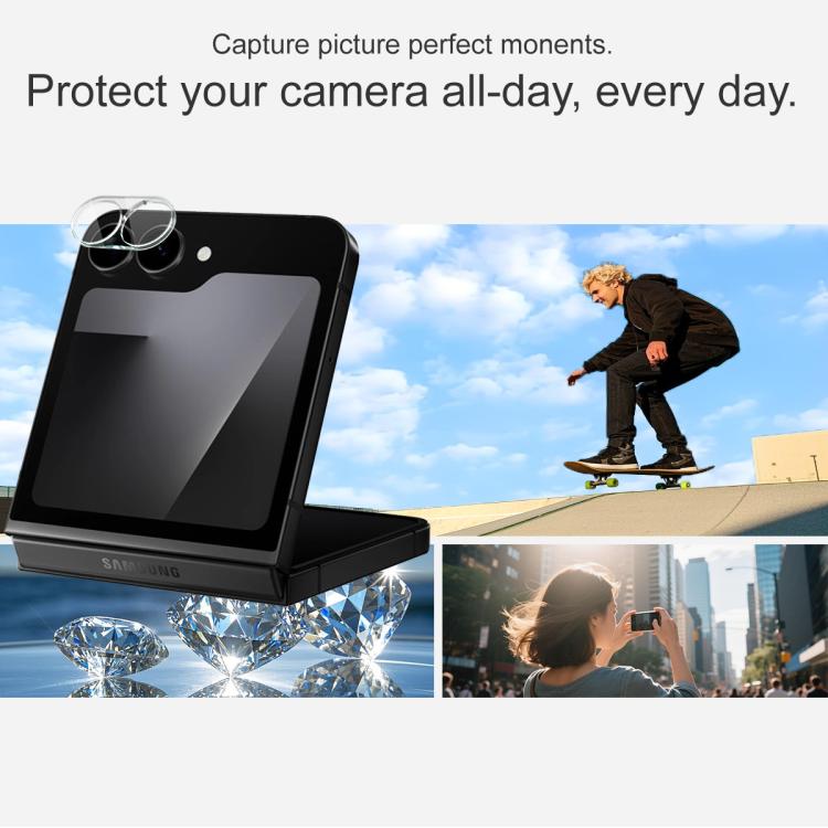 For Samsung Galaxy Z Flip7 FE imak High Definition Integrated Glass Lens Film