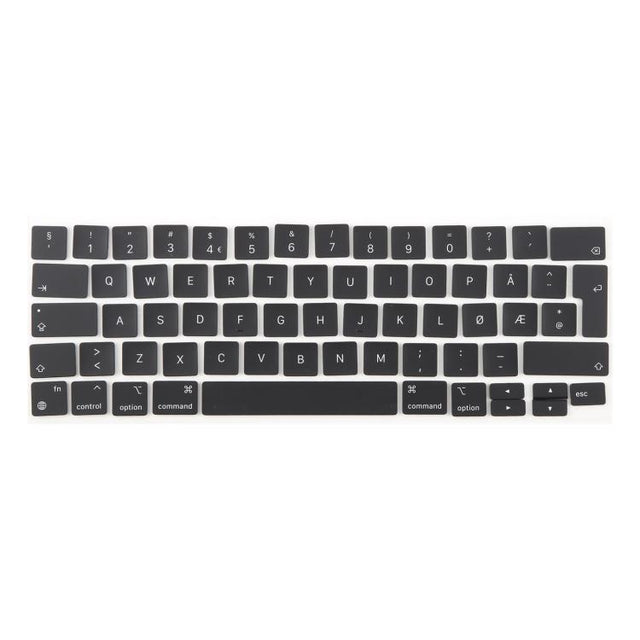 For MacBook A2251 A2289 A2238 A2338 UK Big Enter Version Keycaps, Language:Norway