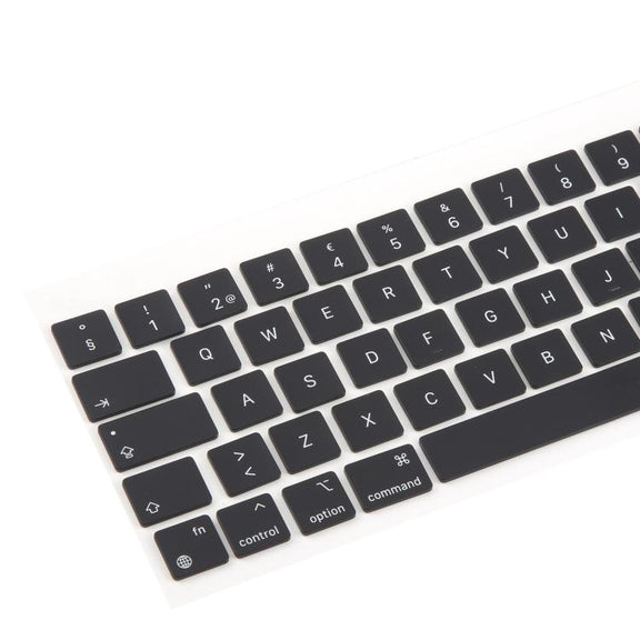 For MacBook A2251 A2289 A2238 A2338 10pcs UK Big Enter Version Keycaps, Language:Sweden