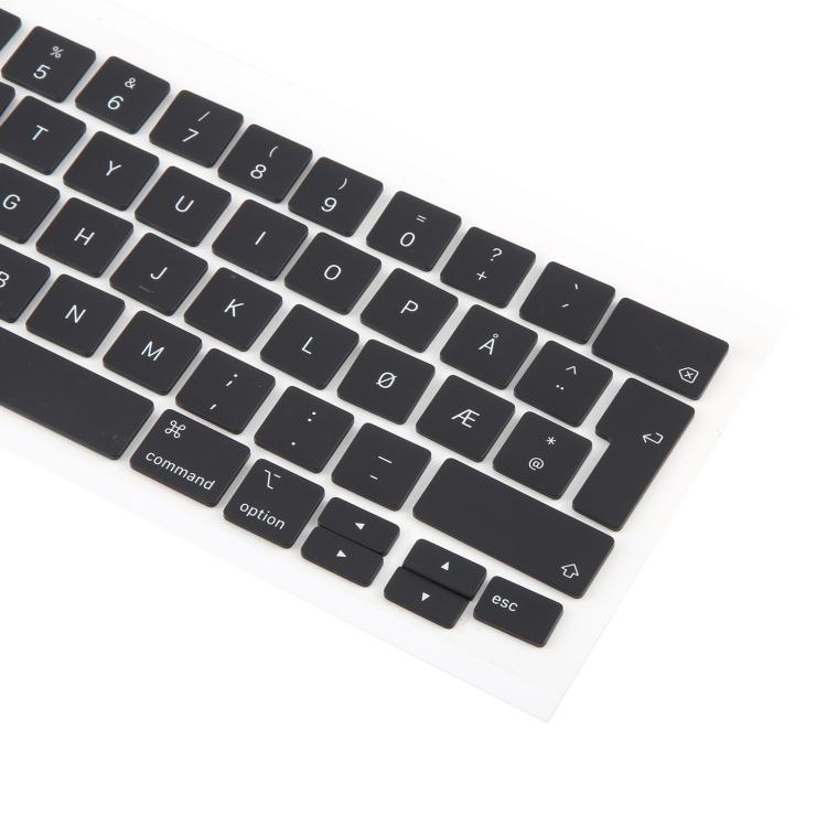 For MacBook A2251 A2289 A2238 A2338 10pcs UK Big Enter Version Keycaps, Language:Norway