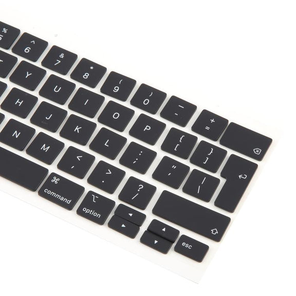 For MacBook A2251 A2289 A2238 A2338 10pcs UK Big Enter Version Keycaps, Language:English