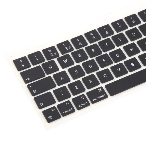 For MacBook A2251 A2289 A2238 A2338 10pcs UK Big Enter Version Keycaps, Language:English