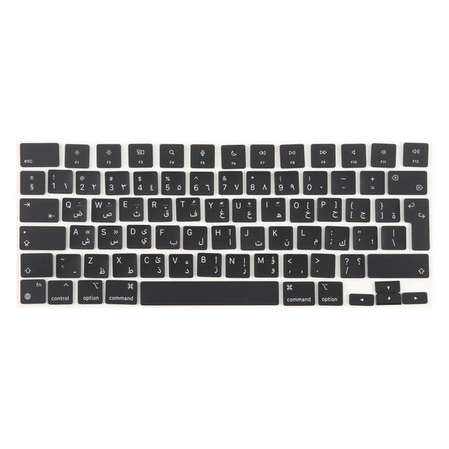 For MacBook A2681 A2941  A3113  A3114 UK Big Enter Version Keycaps, Language:Arabic