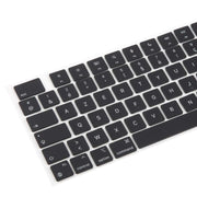 For MacBook A2681 A2941 A3113  A3114 10pcs UK Big Enter Version Keycaps, Language:French