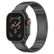 For Apple Watch 46mm / 49mm / 45mm / 44mm One-Bead Pure Titanium Buckle Watch Band(Black) - Watch Bands by PMc TechLife | Online Shopping South Africa | PMc TechLife | Buy Now Pay Later Mobicred