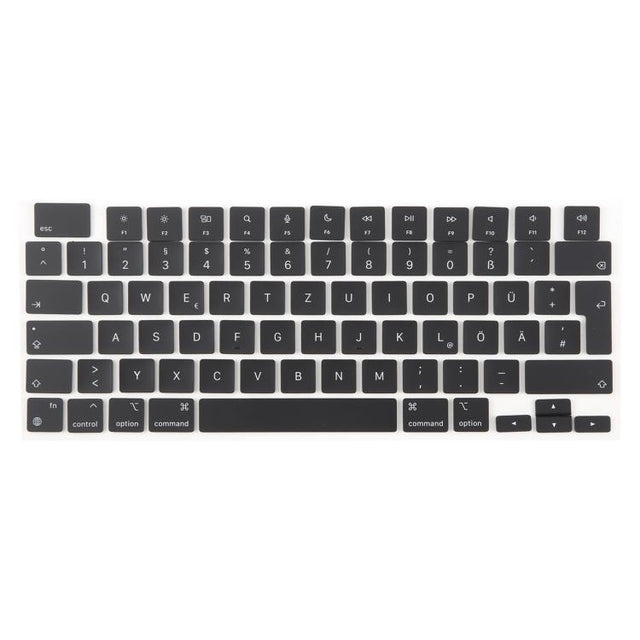 For MacBook A2442 A2485 A2779 A2780 A2991 A2992 A2918 UK Big Enter Version Keycaps, Language:German