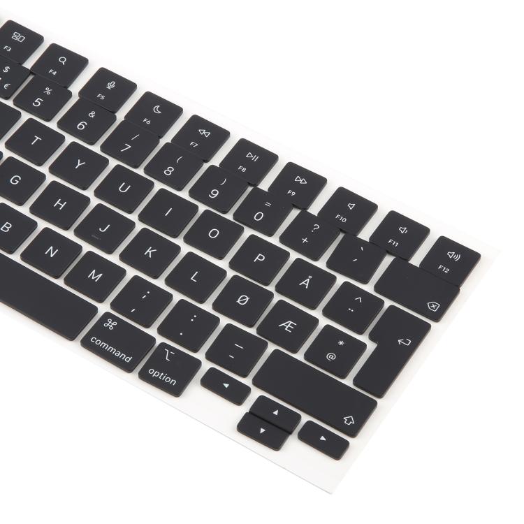 For MacBook A2442 A2485 A2779 A2780 A2991 A2992 A2918 UK Big Enter Version Keycaps, Language:Norway