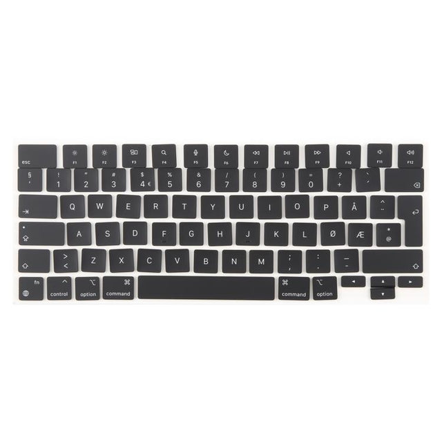 For MacBook A2442 A2485 A2779 A2780 A2991 A2992 A2918 UK Big Enter Version Keycaps, Language:Norway