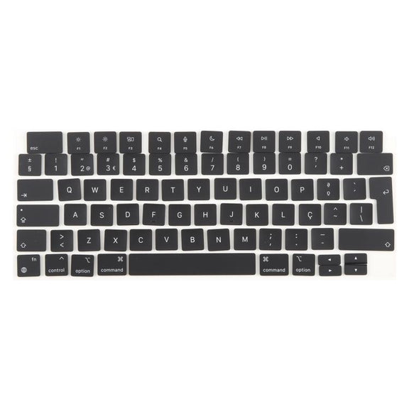 For MacBook A2442 A2485 A2779 A2780 A2991 A2992 A2918 UK Big Enter Version Keycaps, Language:Portugal