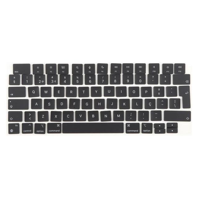 For MacBook A2442 A2485 A2779 A2780 A2991 A2992 A2918 UK Big Enter Version Keycaps, Language:Portugal