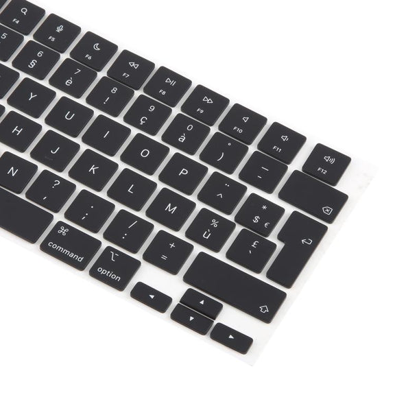 For MacBook A2442 A2485 A2779 A2780 A2991 A2992 A2918 10pcs UK Big Enter Version Keycaps, Language:French