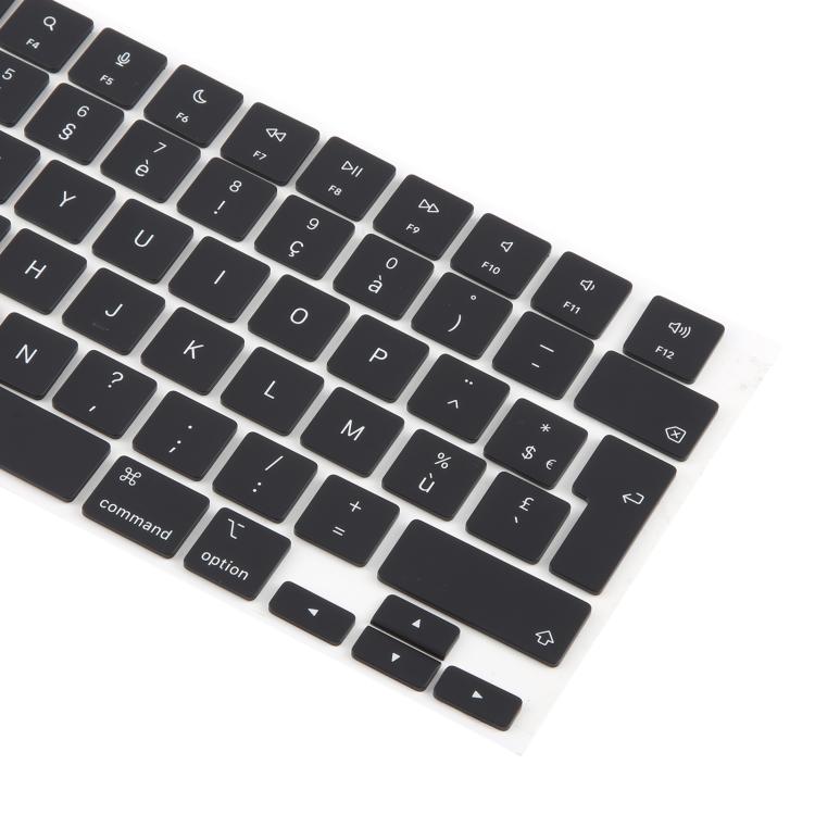 For MacBook A2442 A2485 A2779 A2780 A2991 A2992 A2918 10pcs UK Big Enter Version Keycaps, Language:French