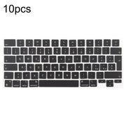 For MacBook A2442 A2485 A2779 A2780 A2991 A2992 A2918 10pcs UK Big Enter Version Keycaps, Language:Italy