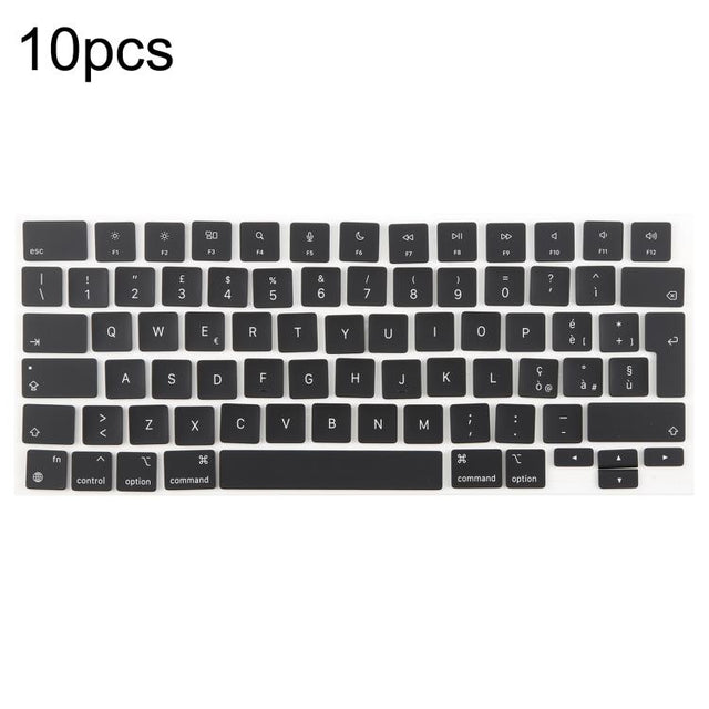For MacBook A2442 A2485 A2779 A2780 A2991 A2992 A2918 10pcs UK Big Enter Version Keycaps, Language:Italy