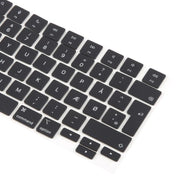 For MacBook A2442 A2485 A2779 A2780 A2991 A2992 A2918 10pcs UK Big Enter Version Keycaps, Language:Denmark