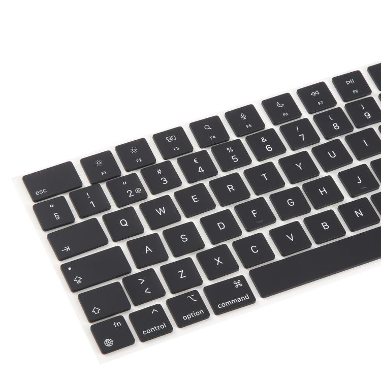 For MacBook A2442 A2485 A2779 A2780 A2991 A2992 A2918 10pcs UK Big Enter Version Keycaps, Language:Sweden
