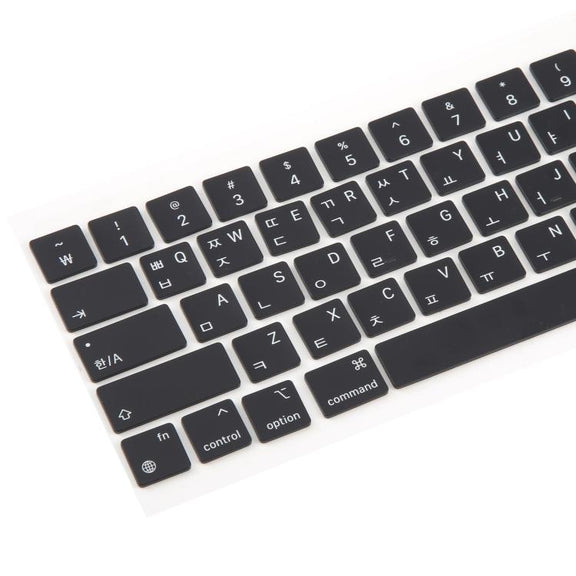 For MacBook A2251 A2289 A2238 A2338 US Small Enter Version Keycaps, Language:Korean
