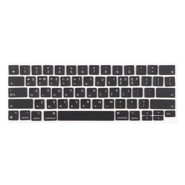 For MacBook A2251 A2289 A2238 A2338 US Small Enter Version Keycaps, Language:Korean