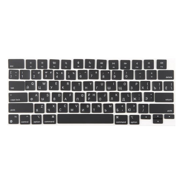 For MacBook A2681 A2941 A3113 A3114 US Small Enter Version Keycaps, Language:Russian