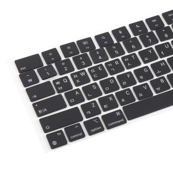 For MacBook A2681 A2941 A3113 A3114 US Small Enter Version Keycaps, Language:Korean