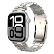 For Apple Watch 42mm / 41mm / 40mm / 38mm T-shaped Turtle Buckle Detachable Titanium Watch Band(Titanium) - free shipping - PMc TechLife - Order now!
