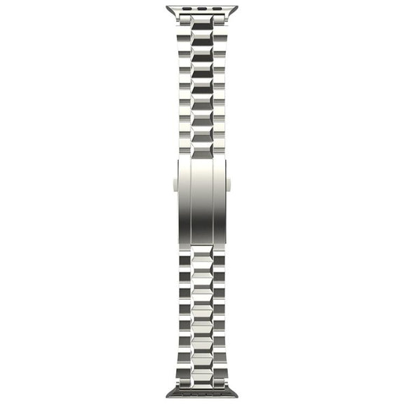 For Apple Watch 42mm / 41mm / 40mm / 38mm T-shaped Turtle Buckle Detachable Titanium Watch Band(Titanium)