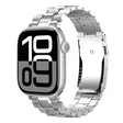 For Apple Watch 42mm / 41mm / 40mm / 38mm T-shaped Turtle Buckle Detachable Titanium Watch Band(Silver) - free shipping - PMc TechLife - Order now!