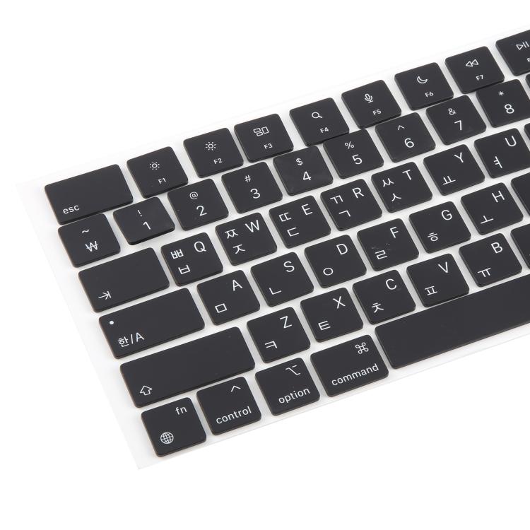 For MacBook A2442 A2485 A2779 A2780 A2991 A2992 A2918 10pcs US Small Enter Version Keycaps, Language:Korean
