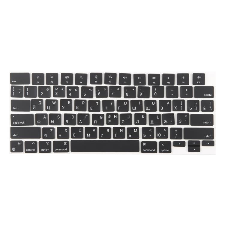 For MacBook A2442 A2485 A2779 A2780 A2991 A2992 A2918 US Small Enter Version Keycaps, Language:Russian