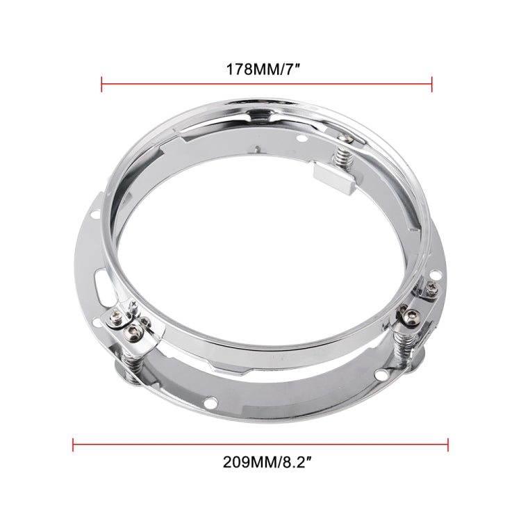 Motorcycle 7 inch Round Headlight Ring Mounting Bracket for Harley Davidson - Holder by PMC Jewellery | Online Shopping South Africa | PMC Jewellery | Buy Now Pay Later Mobicred