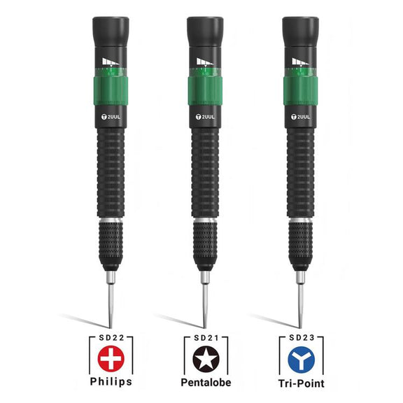 2UUL KAKA Adjustable Torque Magnetic Screwdriver, Model:Tri-Point 0.6