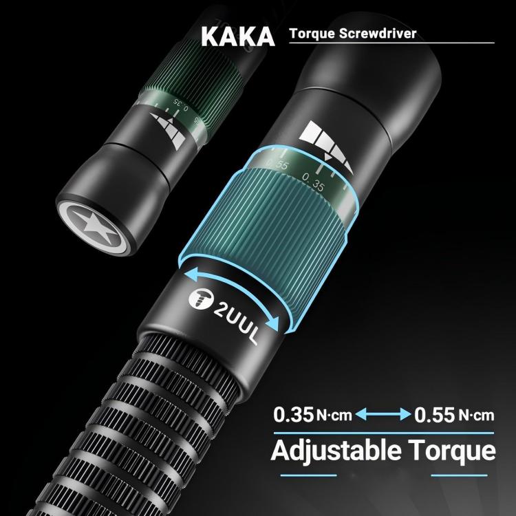 2UUL KAKA Adjustable Torque Magnetic Screwdriver, Model:Tri-Point 0.6