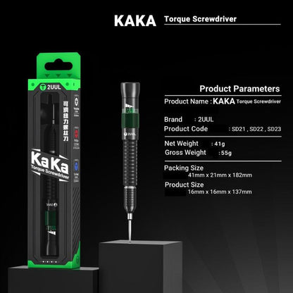 2UUL KAKA Adjustable Torque Magnetic Screwdriver, Model:Pentalobe 0.8 - free shipping - PMC Jewellery - Order now!
