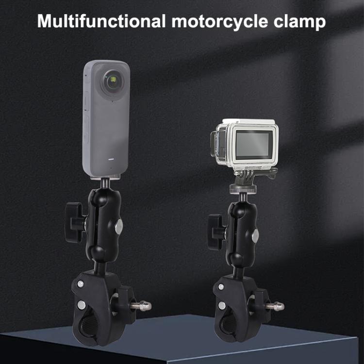 Universal Action Camera Bicycle Handlebar Clamp, Size:M 20cm(Black) - free shipping - PMC TechLife - Order now!
