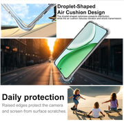 For Honor X70 5G imak Shockproof Airbag TPU Phone Case(Transparent)